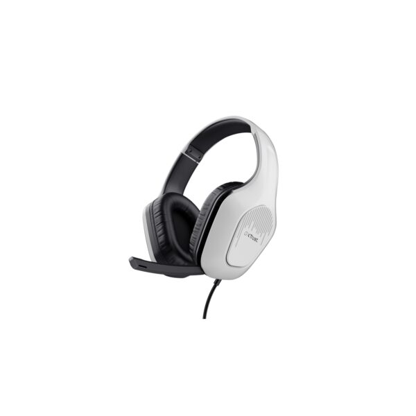 Trust Gxt 415W Zirox Auriculares Alambrico Diadema Juego Blanco