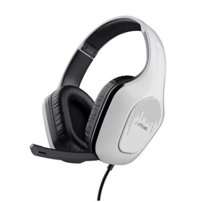 Trust Gxt 415W Zirox Auriculares Alambrico Diadema Juego Blanco