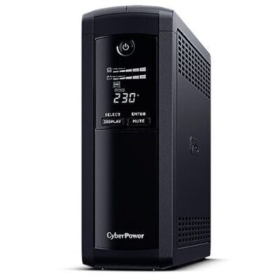 SAI Línea Interactiva Cyberpower VP1600ELCD/ 1600VA-960W/ 5 Salidas/ Formato Torre