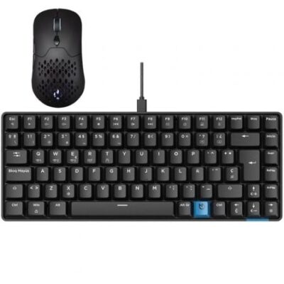 Pack Gaming Hiditec/ Teclado Mecánico Inalámbrico GM1K + Ratón Inalámbrico GX30 PRO Wireless