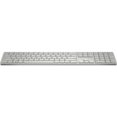 Teclado Inalámbrico Programable HP 970/ Blanco