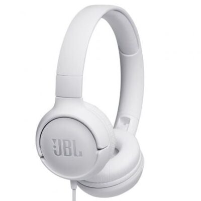 Auriculares JBL Tune 500/ con Micrófono/ Jack 3.5/ Blancos