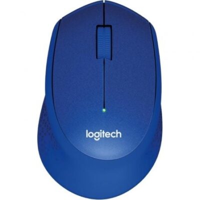 Ratón Inalámbrico Logitech M330 Silent Plus/ Hasta 1000 DPI/ Azul