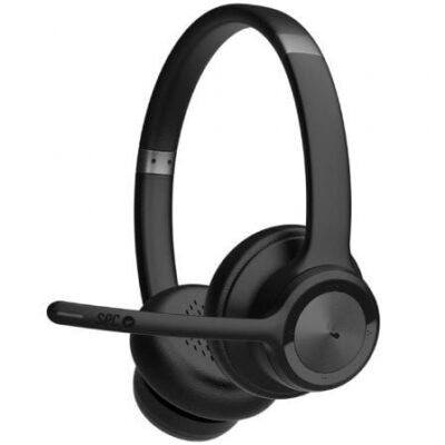 Auriculares Inalámbricos SPC Dreamer Pro/ con Micrófono/ Bluetooth/ Negros