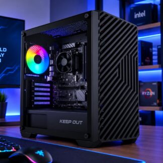 Zone Evil Core Gaming Ryzen 5 4650G/32GB/1TB/RTX 3050 Negro